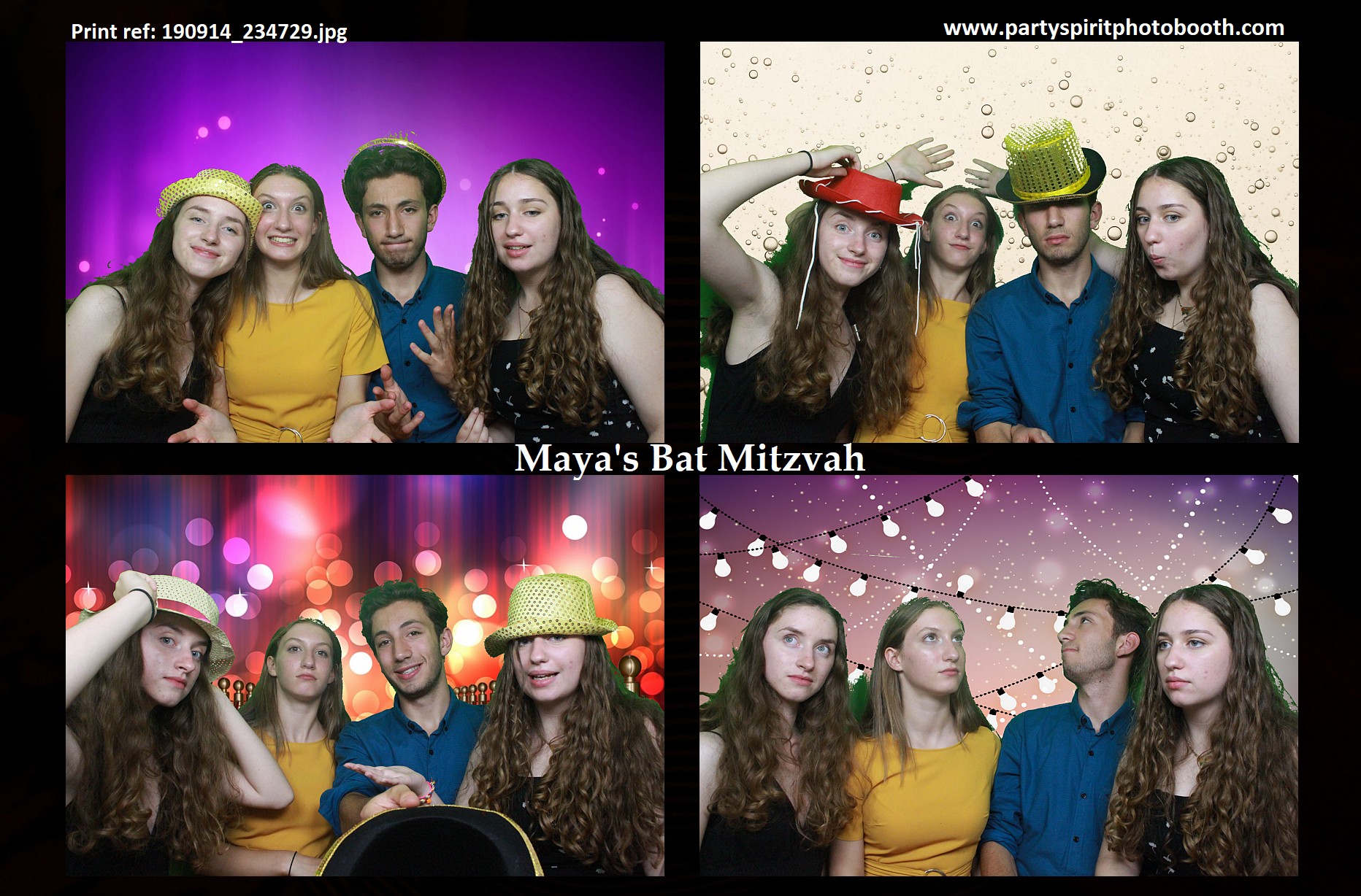 Maya's Bat Mitzvah | View more photos from the event at gallery.partyspiritphotobooth.com/u/PartySpiritPhotoBooth/Mayas-Bat-Mitzvah